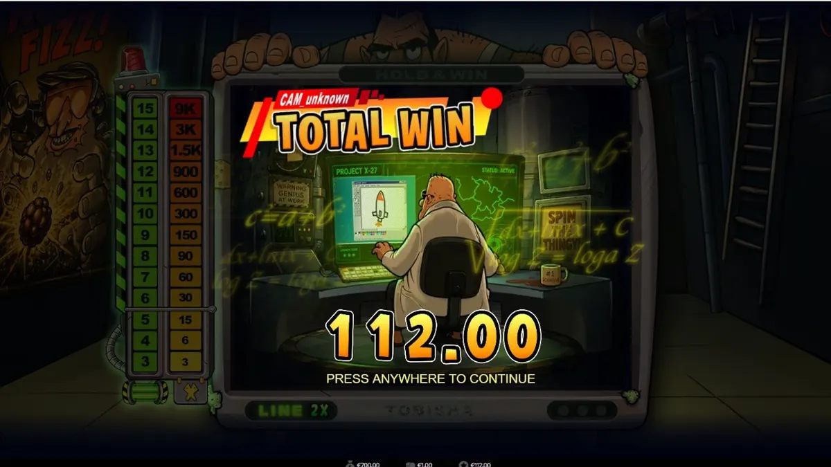 Giao diện trò chơi slot Enriched với phong cách hậu tận thế